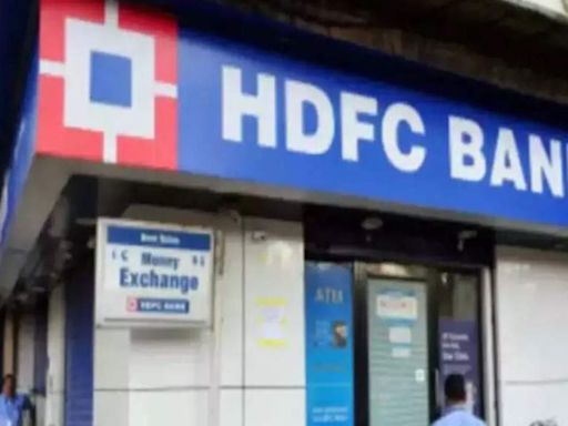 HDFC stock falls nearly 5%, drags sensex down - Times of India