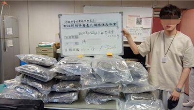 假觀光真運毒！港男行李塞滿近億大麻 機場當場遭活逮 - 社會