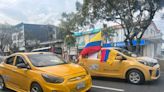 Taxistas de Manizales se unen al paro Nacional convocado para el martes 23 de julio