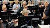 No 'stagnant listening' at this concert. This Cape Cod trumpet player painted the music.