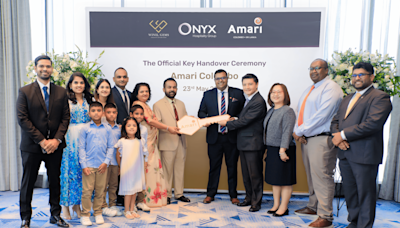 ONYX Hospitality Group Completes Key Handover Ceremony for its New Sri Lanka Property: Amari Colombo