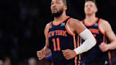 Jalen Brunson starts for New York Knicks despite injured right foot