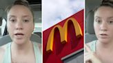 'So they charged y’all and they didn’t give y’all the food?': McDonald’s customer says worker refused to serve husband because they 'don’t like cops'