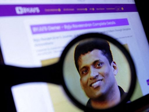 Byju's founder Raveendran faces reckoning as startup implodes