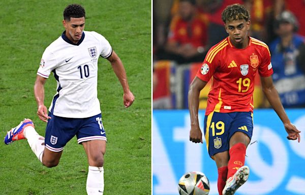 England vs Spain in Euro 2024 final: Date, time, where to watch today’s game and more
