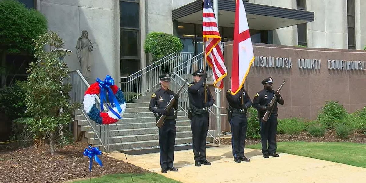 ‘Honoring those who sacrificed so much’: Tuscaloosa remembers officers killed in the line of duty