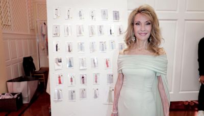 Susan Lucci makes dazzling appearance at Dennis Basso's NYFW show