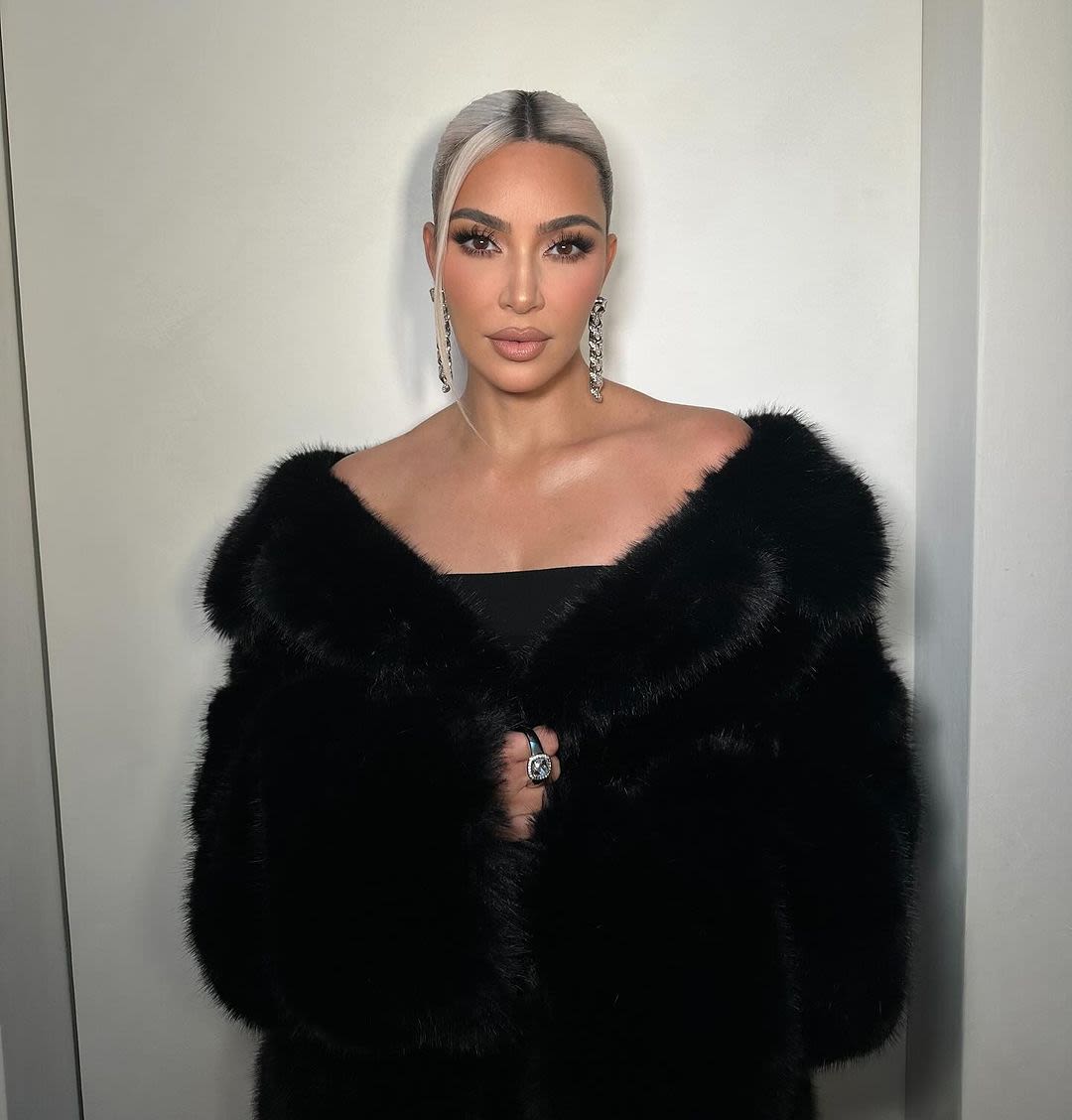 Kim Kardashian Just Debuted a Bright Pink Bob and…She Actually Looks Really Cool?