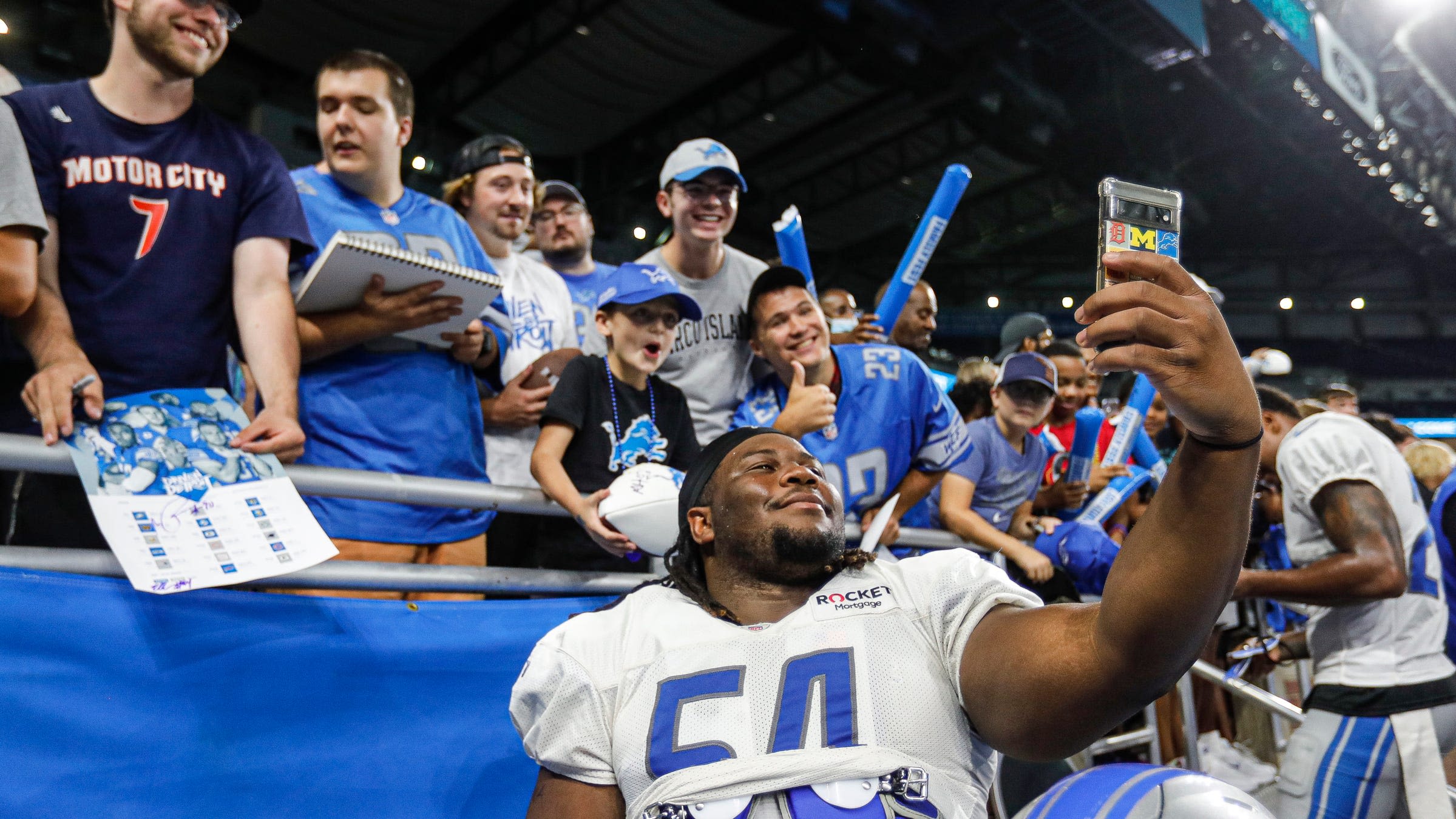 Insomnia (and Reba McEntire) hits better after a win. Just ask Detroit Lions' Alim McNeill