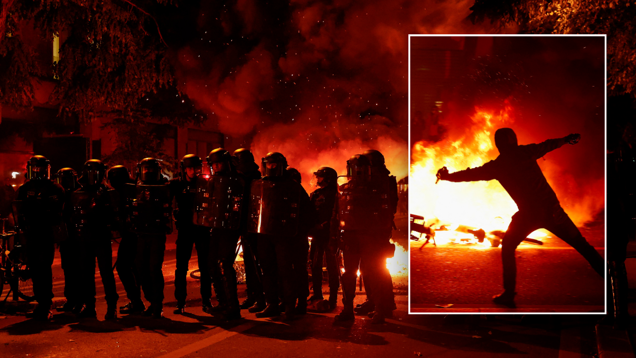 French elections: Riots erupt after left-wing coalition projected to win plurality of seats