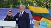 Lithuania's incumbent president declares victory in runoff vote