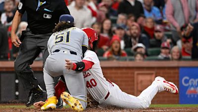 Brewers 2, Cardinals 1 (10 innings): William Contreras drives in a pair of runs to lead Milwaukee