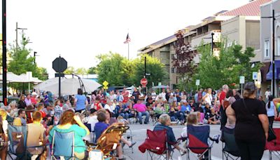 Who's playing in the Commons Live Music Series in Midland?