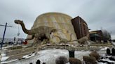 NBA All-Star Weekend photo op? Indianapolis Children's Museum dinosaurs target NBA fans