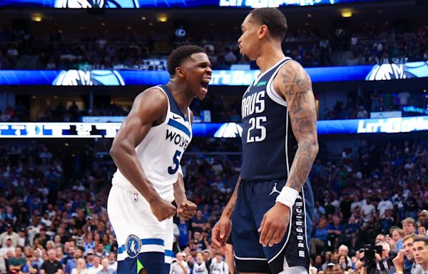 Anthony Edwards Tells Micah Parsons He'll Be Back in Dallas for Wolves-Mavs Game 6