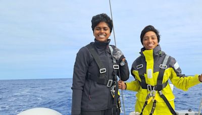 Female naval officers seek to become first Indian duo to sail around the world