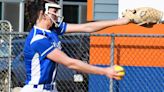 Notre Dame's Ella Trinkaus and New Hartford's Ruby Gehringer pitch gems