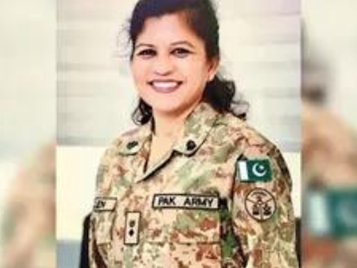 Helen Mary Roberts becomes first woman brigadier in Pakistan Army from minority community - Times of India