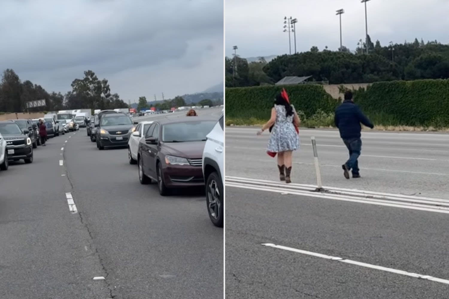 Teen Almost Misses Graduation Due to Traffic, Then Walks Across Highway to Make It on Time