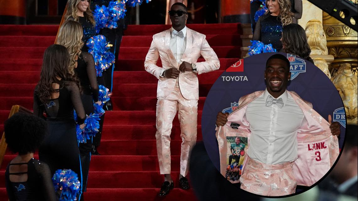 The NFL draft gives players a chance to flaunt their style on the red carpet