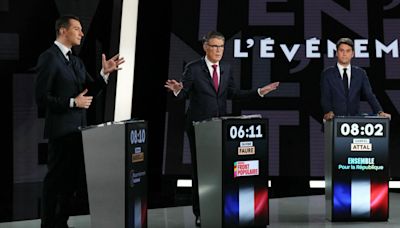 Législatives en France: un dernier débat mouvementé avant le premier tour des élections