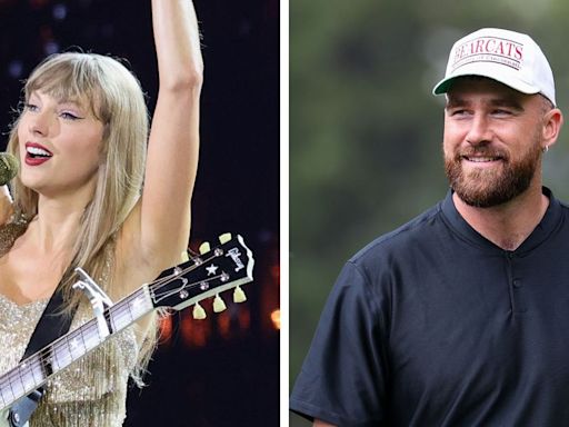 Watch Travis Kelce and Taylor Swift’s Affectionate Reunion After His 13th Eras Tour Show