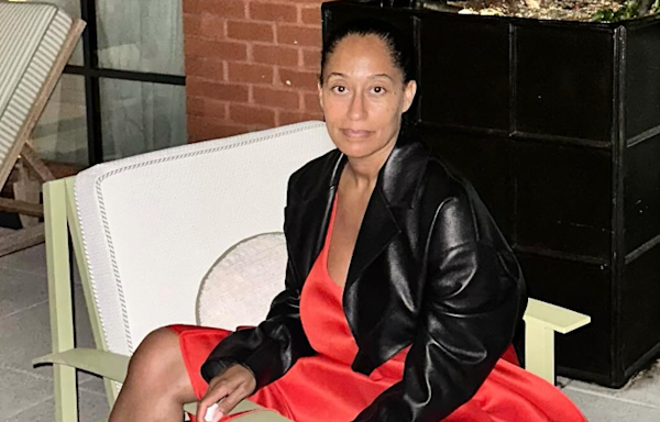Tracee Ellis Ross Put a Red-Hot Twist on This Mesh It Bag