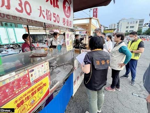 南市府啟動小吃及餐飲與夜市食安專案稽查 健全消費環境守護夏季食安