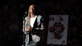 Gamecocks great Tiffany Mitchell’s jersey retired: ‘She took us to higher heights’