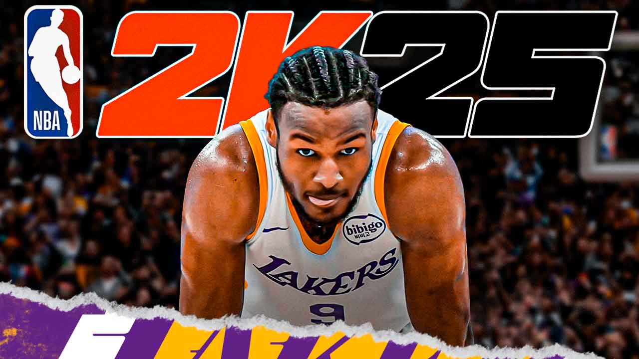 NBA 2K25 Teases Lakers' Rookie Bronny James Rating