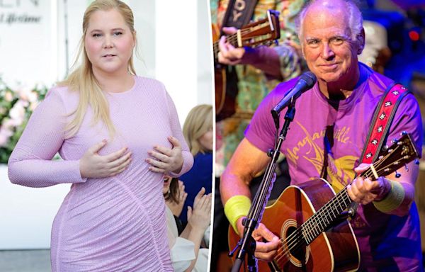 Amy Schumer pulled a racy prank at Jimmy Buffett’s memorial
