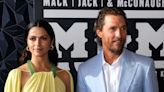 Matthew McConaughey and Camila Alves Pose For Rare Photos With Son Levi