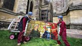 Salisbury Cathedral conservation offers window into William Morris’s workshop