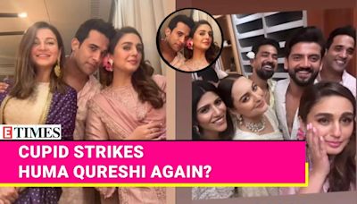 Meet Huma Qureshi's Rumoured Boyfriend Rachit Singh | Know All About Alia Bhatt's Acting Coach | Etimes - Times of India Videos