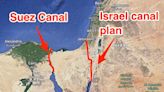 The US had a plan in the 1960s to blast an alternative Suez Canal through Israel using 520 nuclear bombs