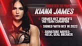 Kiana James Selected By WWE RAW In 2024 WWE Draft