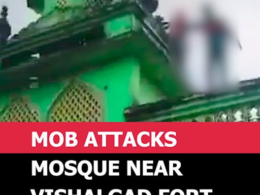 Mob Storms Mosque In Kolhapur; Owaisi Slams 'Terrorist Attack' | Watch | News - Times of India Videos