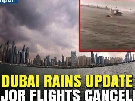Dubai Rains: Orange Alert Issued as Rainfall Intensify, Flights Cancelled & Schools Shut| Oneindia