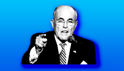 Rudy Giuliani calls judge in Trump's hush money trial a "make-believe judge"