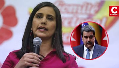 Verónika Mendoza compara a dictador venezolano con Keiko Fujimori o Dina Boluarte