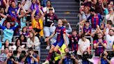 UEFA celebrates growth of women's soccer as Barcelona lifts another Women's Champions League trophy