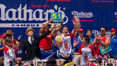 Nathan’s Hot Dog Eating Contest Results: Patrick Bertoletti prevails with 58 dogs