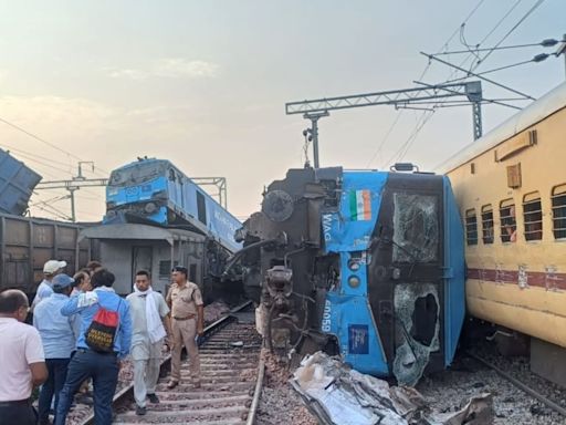 Goods trains collide in Punjab's Srihind, 2 loco pilots injured