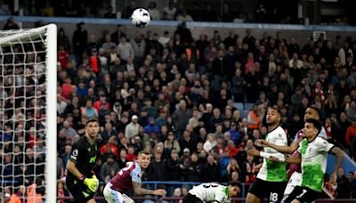 Aston Villa vs Liverpool LIVE: Latest updates as Jarell Quansah scores first Premier League goal