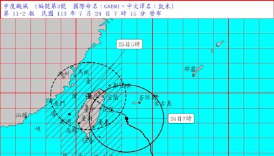 不只是個颱風！中颱凱米威脅全島 鄭明典警告：整個季風槽北抬上來