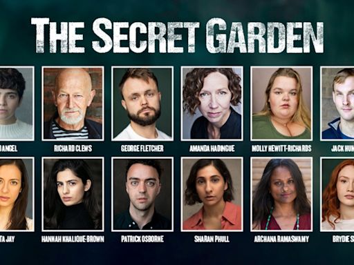 Cast Set For THE SECRET GARDEN at Regent's Park Open Air Theatre