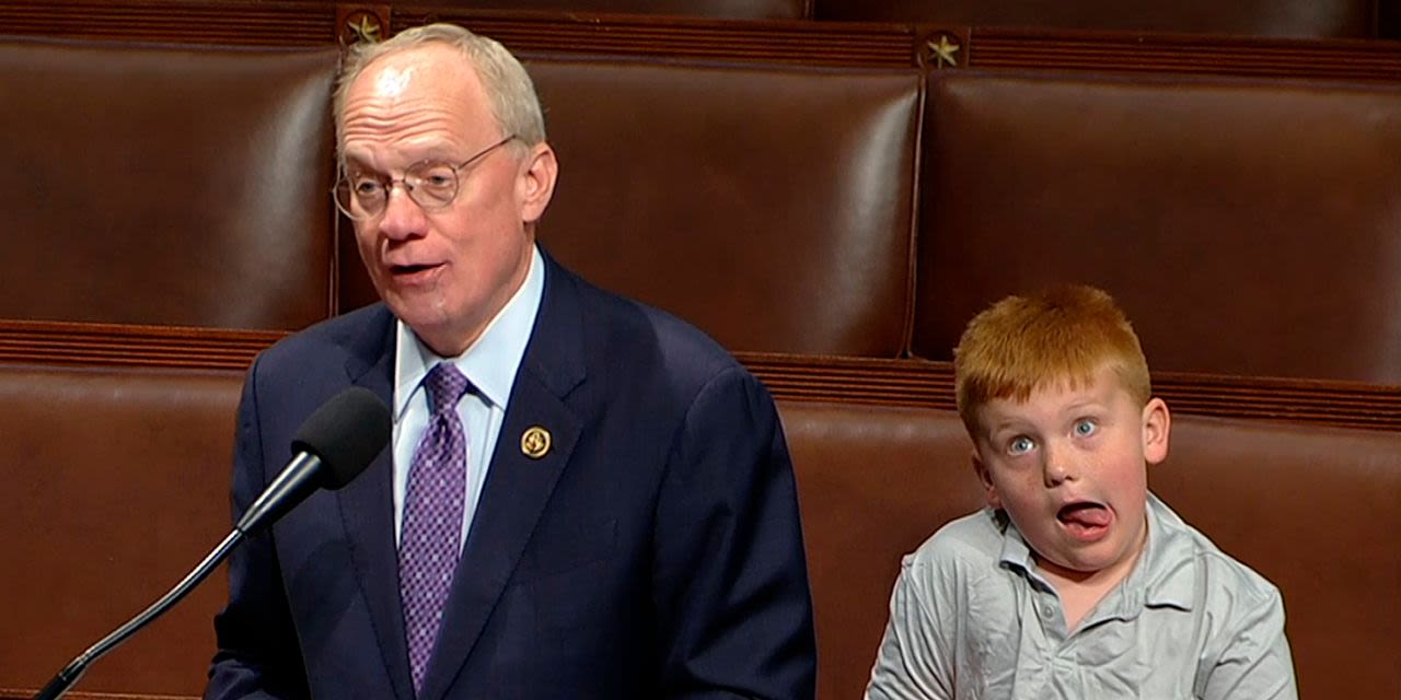 Meet the 6-Year-Old Son of a Congressman Whose Funny Faces Stole the Show