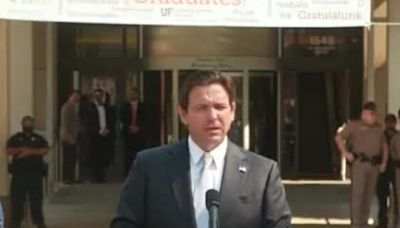 DeSantis: Pro-Palestinian protesters 'just spouting nonsense'