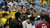 Uruguay players and Colombia fans fight in stands after Copa America semifinal