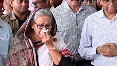 Bangladesh PM Hasina Weeps As She Surveys Destruction Caused During Student Protests - News18